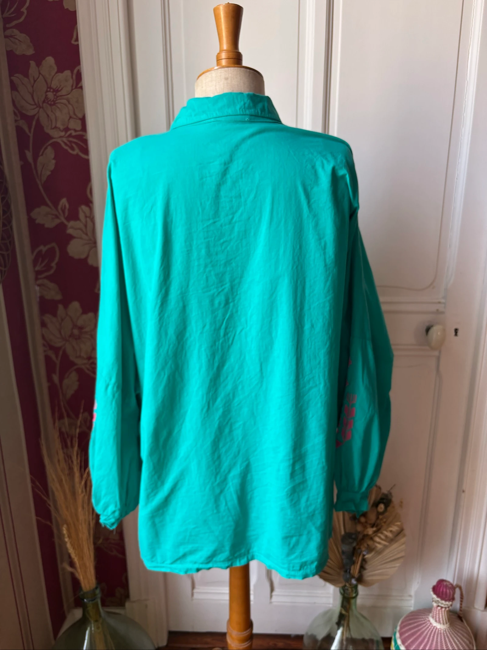 🌸 Blusa de corte reto Banditas de Marselha - Modelo Mimosa - Tamanho único – photo 3